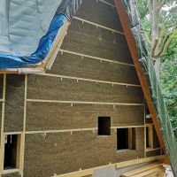 hempcrete, konopné stavby Konopný beton, Tradical Hemcrete