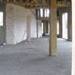 Podlaha z konopného betonu